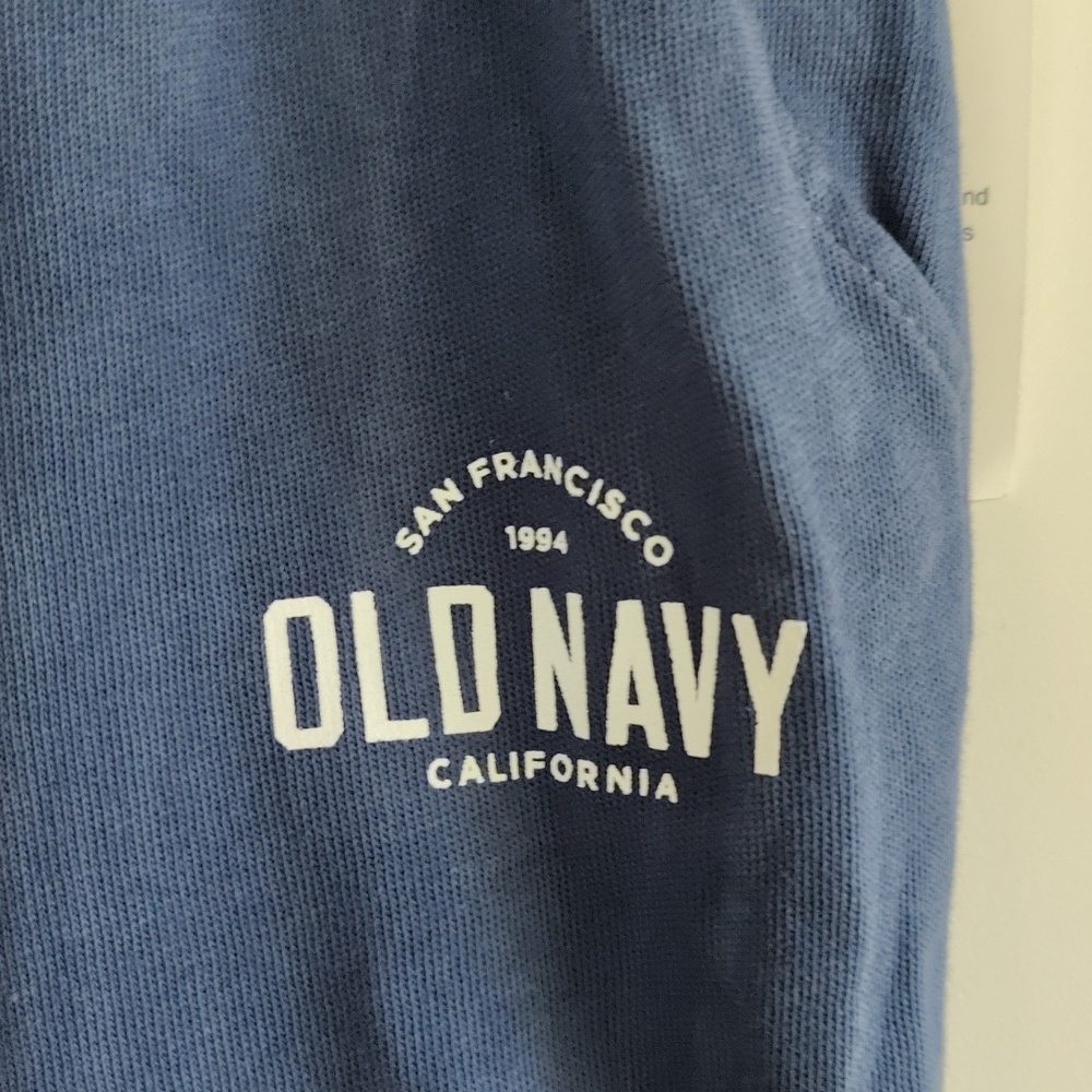 Old Navy Navy & Light Blue Tie-Dye Joggers NWT - Picture 4 of 6